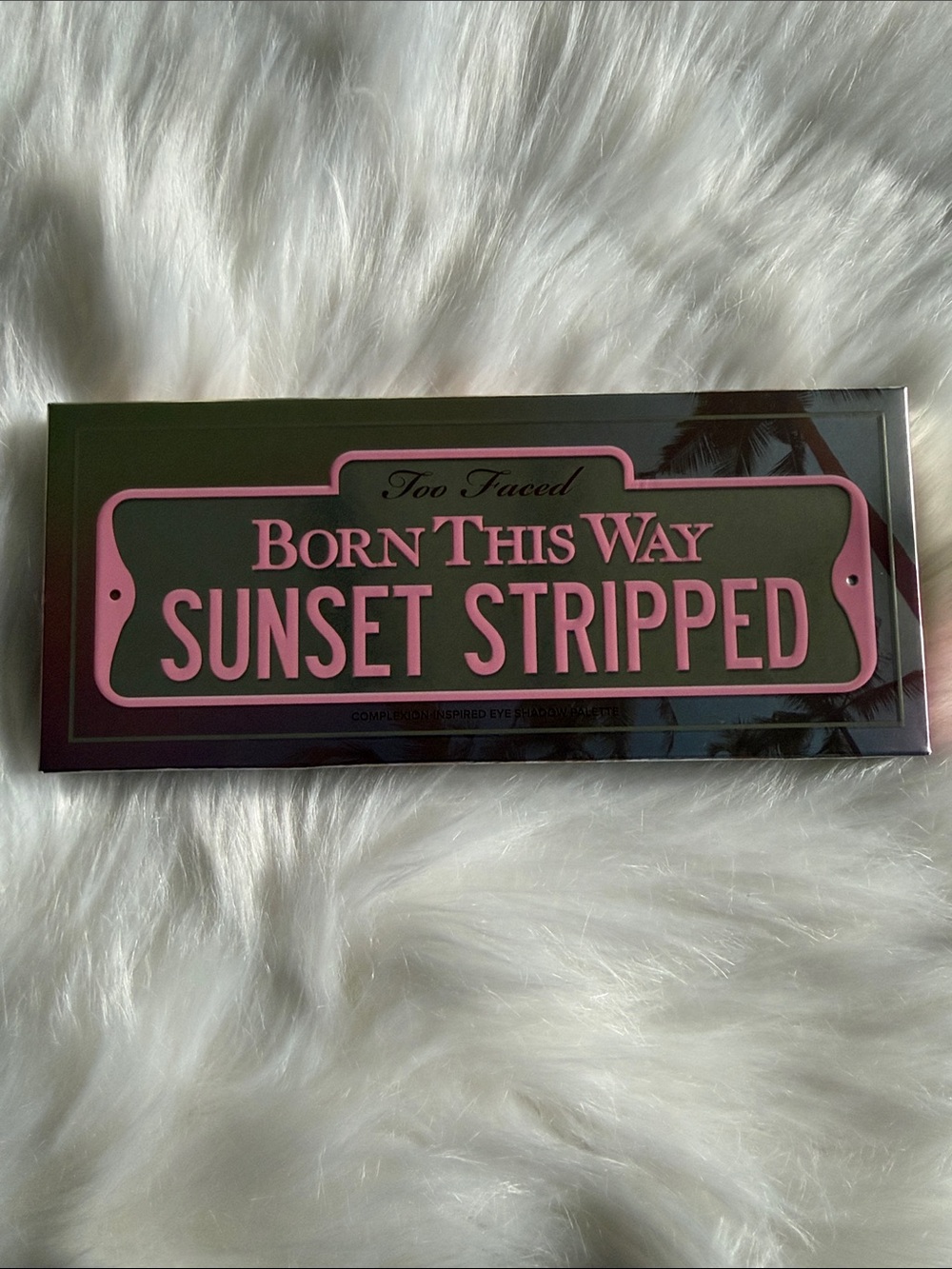 Too Faced Sunset Stripped Eyeshadow Palette - Pink & Black
